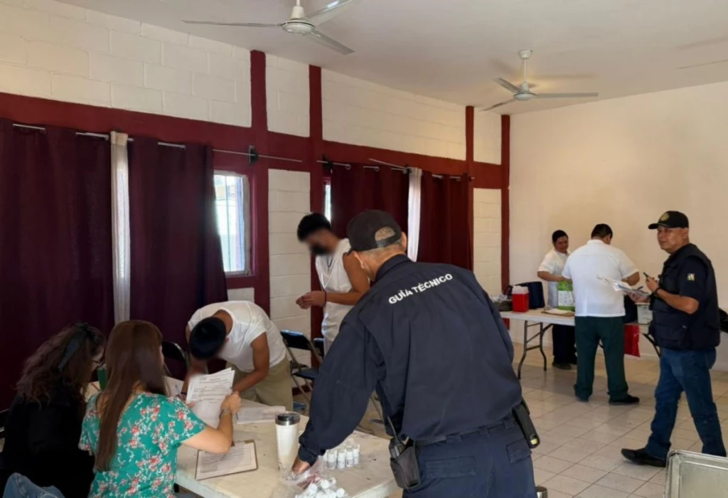 Jóvenes internos en ITAMA reciben vacunación contra influenza y COVID-19
