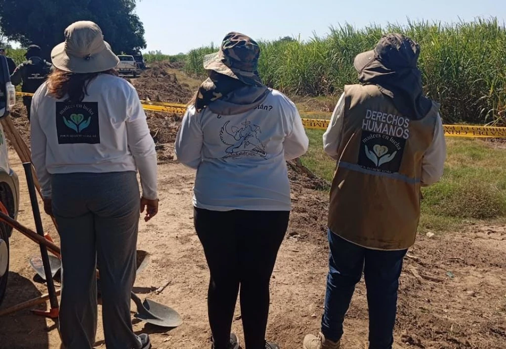 Colectivo "Madres en Lucha por tu Regreso a Casa" localizan restos óseos en Eldorado