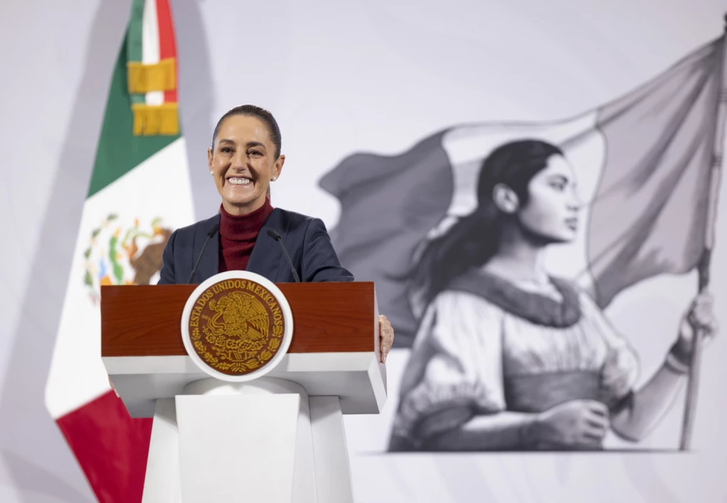 México es un país libre de manifestarse dice Sheinbaum