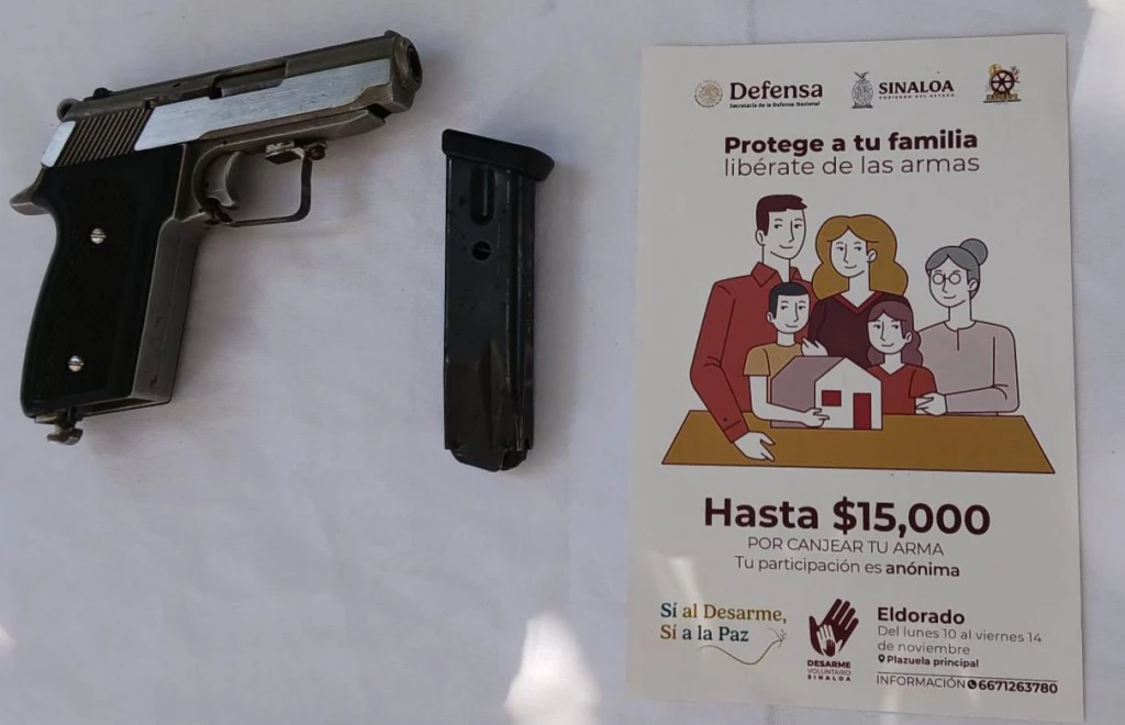 Ciudadanía entrega 30 armas de fuego en Eldorado