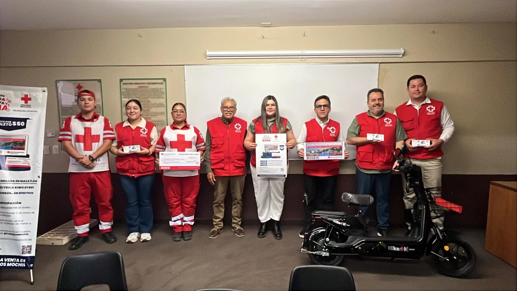 Cruz Roja anuncia la cuarta edición del sorteo “Ayuda, Participa y Gana” en Los Mochis