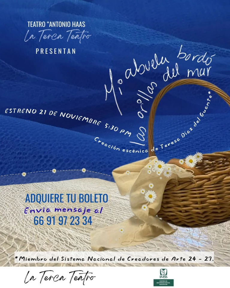 Estrenarán “Mi abuela bordó las orillas del mar” en el Teatro Antonio Haas