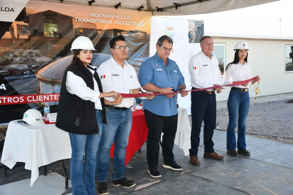 Avanzan obras industriales en Ahome: Inauguran taller de PROESA en Topolobampo