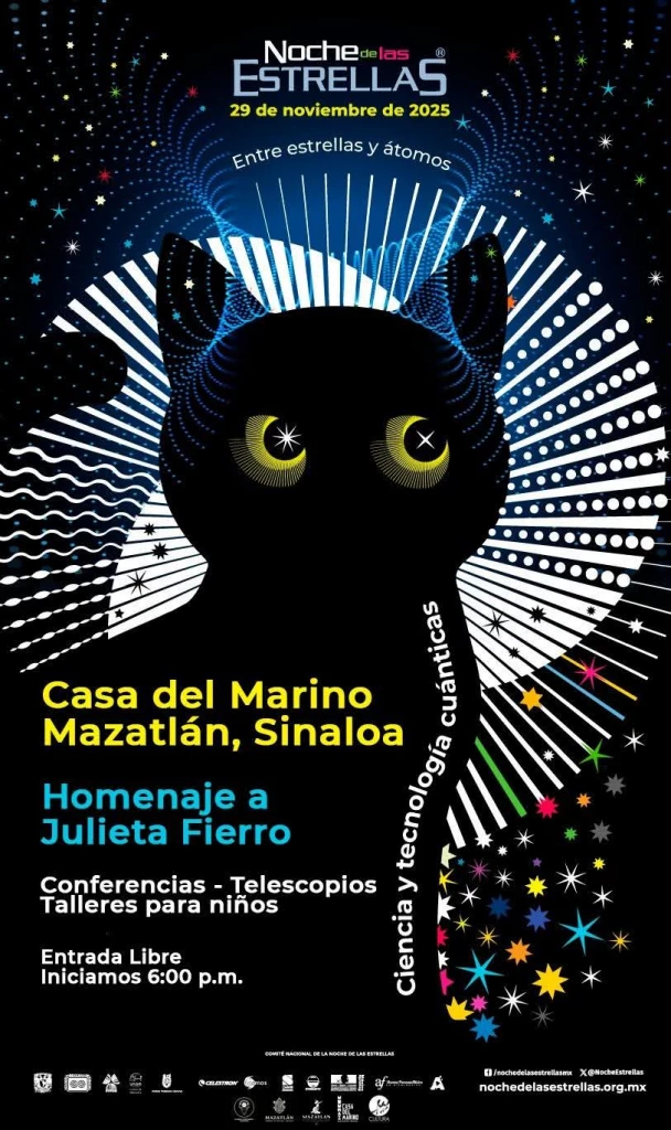 "Noche de las Estrellas" llega a Mazatlán con ciencia y astronomía