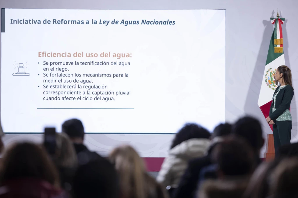 La Ley General de Aguas busca impedir la transferencia de concesiones