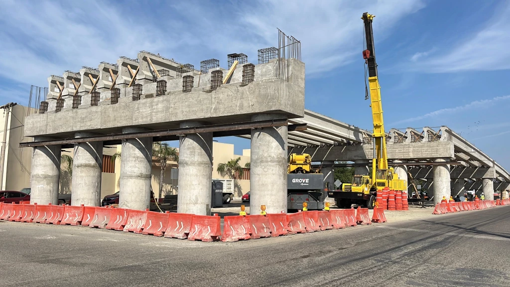 Avanza en tiempo y forma construcción de puente Pérez Escobosa en Mazatlán