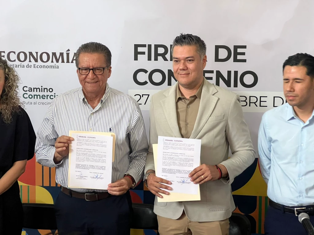 Grupo Kiosko y Economía de Sinaloa firman convenio