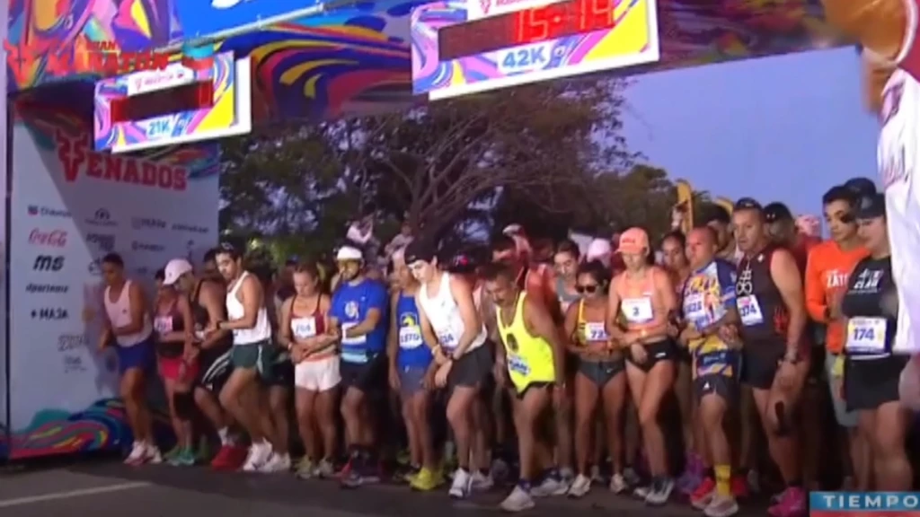 ALFRED KIPSEREM DE KENIA, GANA EL GRAN MARATÓN MAZATLÁN 2025