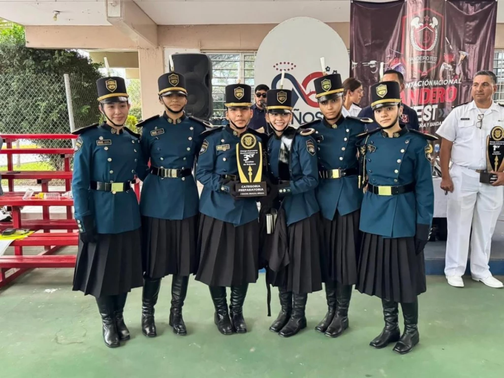 Alumnas de Cobach Sonora logran tercer lugar nacional en Bandero Fest 2025