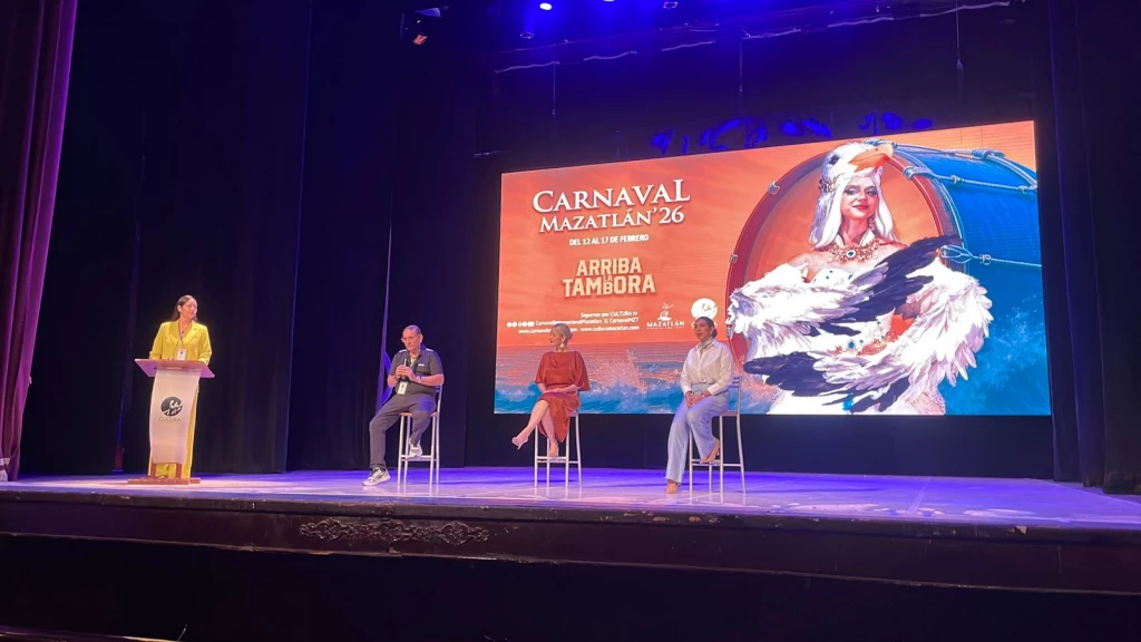 Edén Muñoz, Germán Lizárraga, Yuridia, Belinda y Lara Campos estarán en el Carnaval de Mazatlán 2026