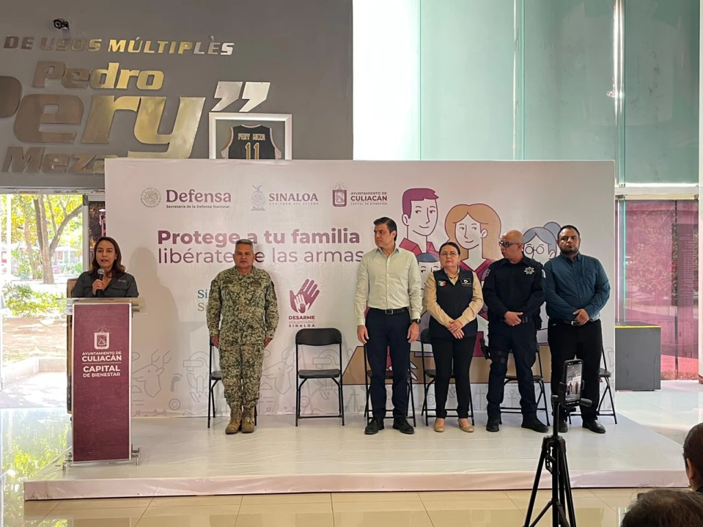 Sinaloa supera las 950 armas destruidas en campaña de desarme; inicia la última semana del canje 2025