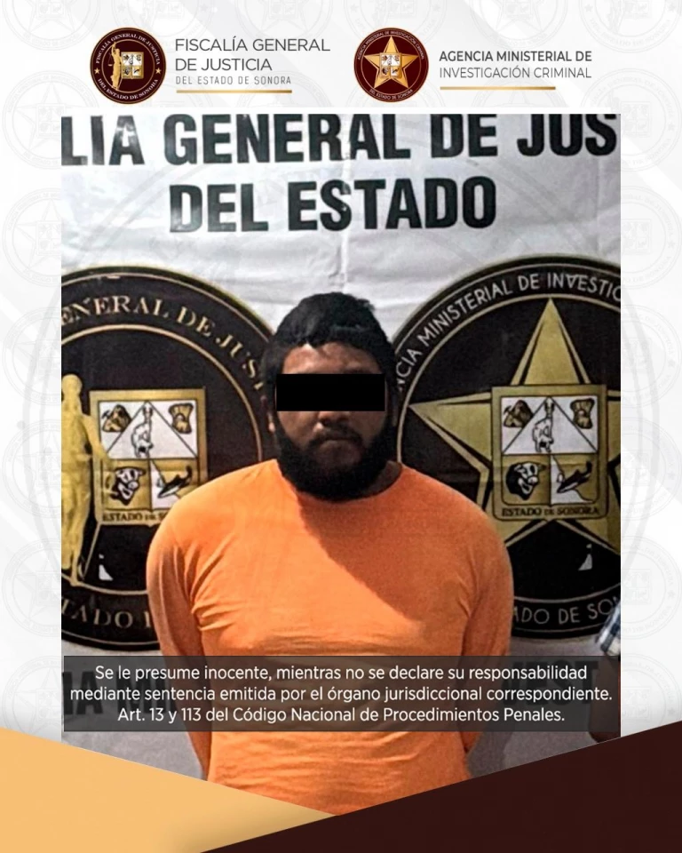 Vinculan a proceso a señalado por homicidio calificado en Vícam