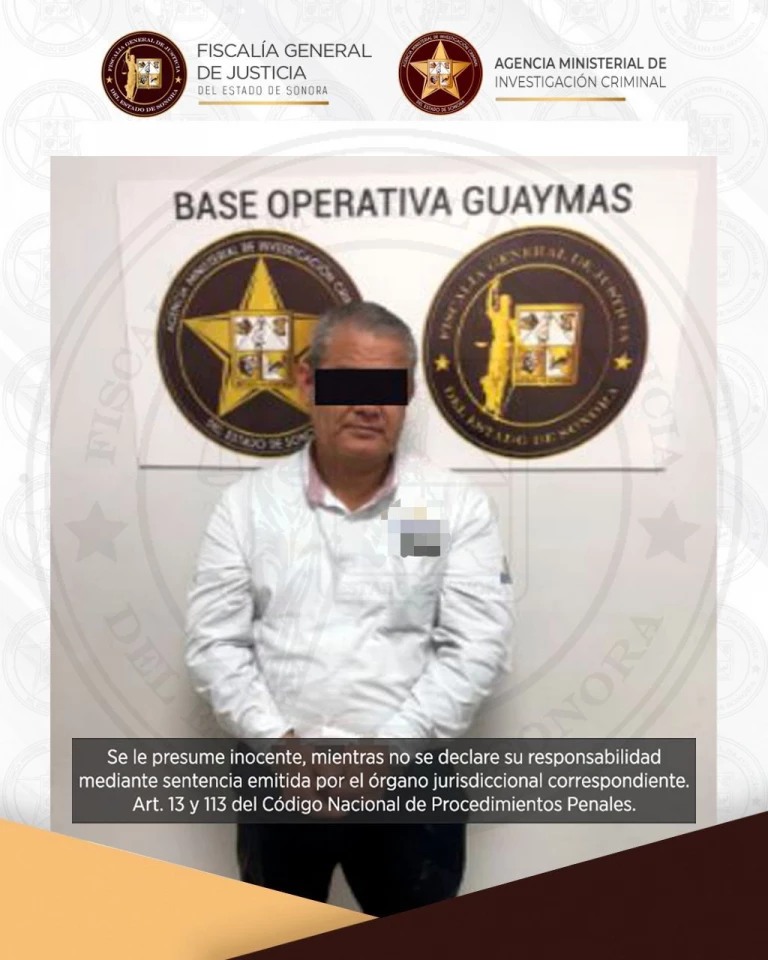 Vinculan a proceso a hombre por violencia familiar en Guaymas