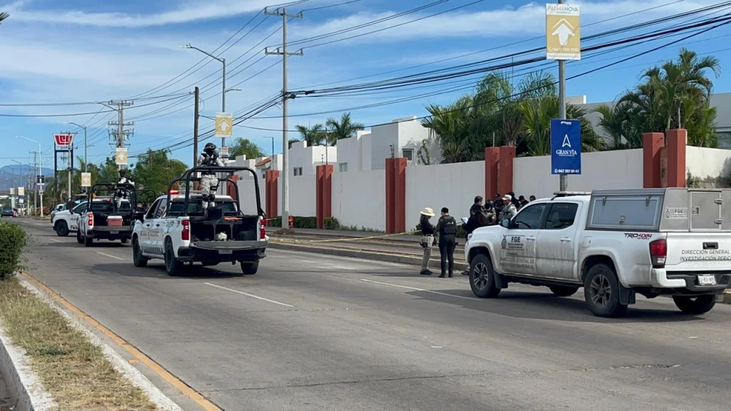 Siete sin vida reporta la FGE en Sinaloa durante hechos delictivos registrados el lunes 8 de diciembre de 2025