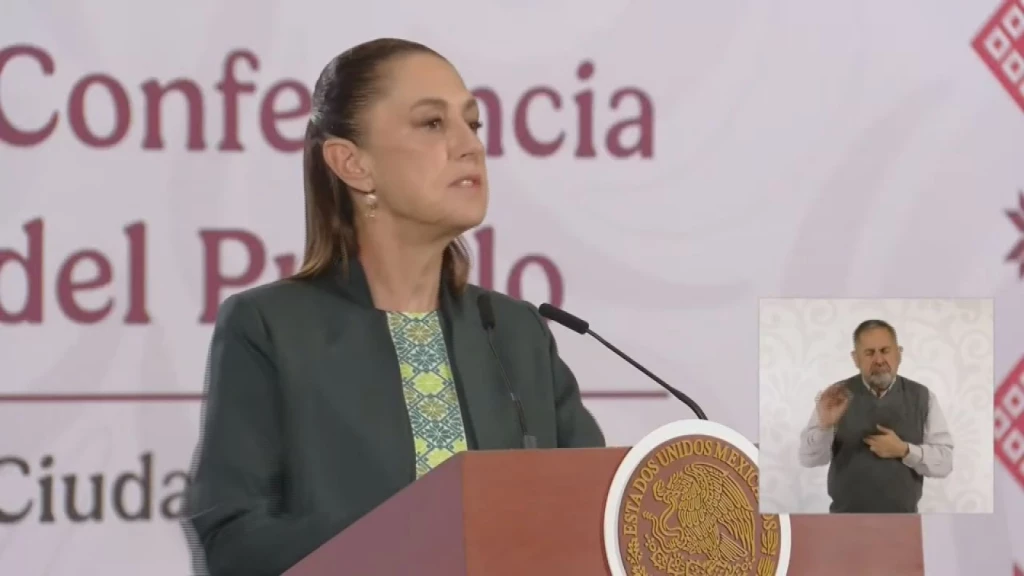 Defiende Sheinbaum a migrantes