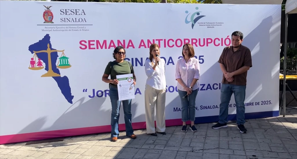 Mazatlán realiza primera Jornada Ciudadana Anticorrupción