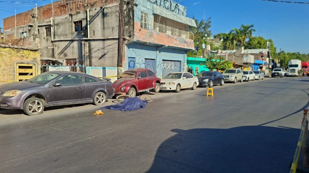 Ciclista adulto mayor muere tras ser atropellado por un tráiler