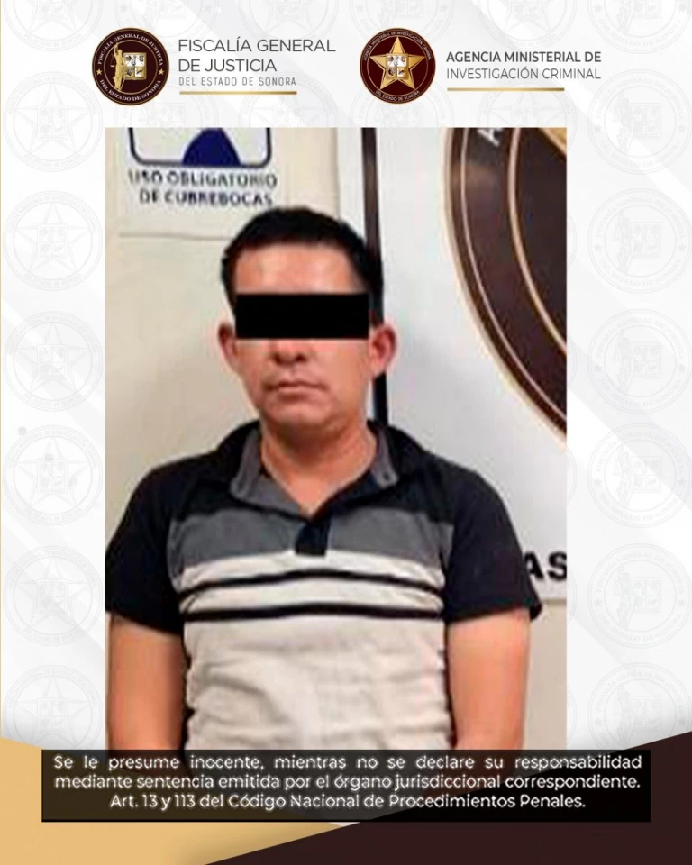 Vinculan a proceso a hombre por violencia familiar reiterada en Cajeme