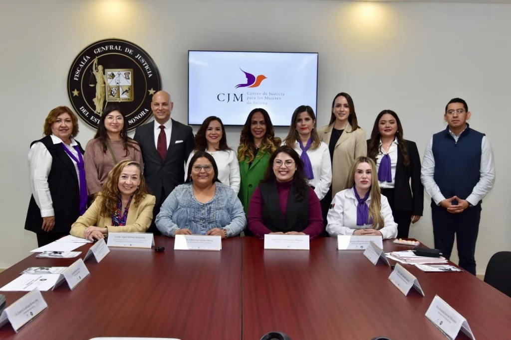 Refuerzan coordinación federal y estatal en Centros de Justicia para las Mujeres en Sonora