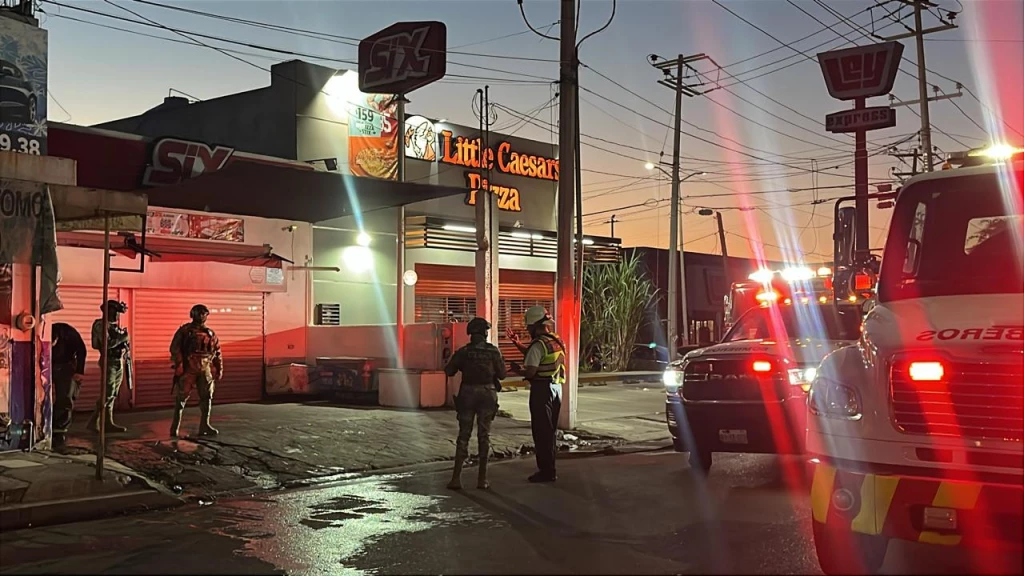 Tres inmuebles vandalizados de forma simultánea en Culiacán