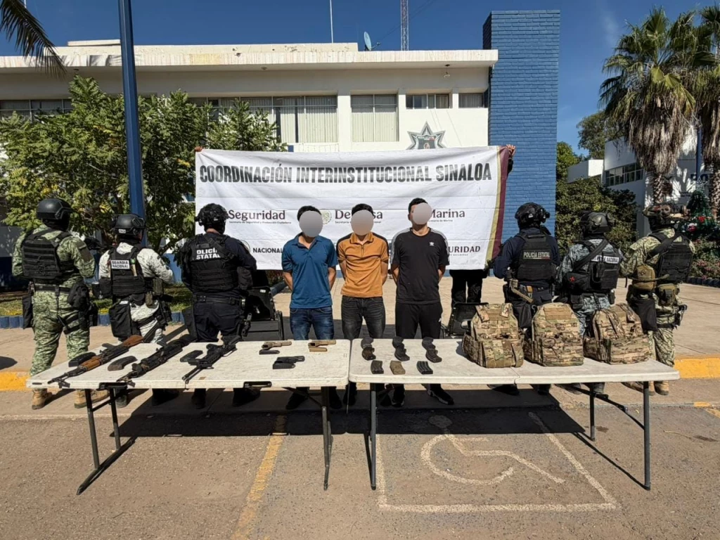Detienen a 5 hombres en Nuevo Altata, Navolato 