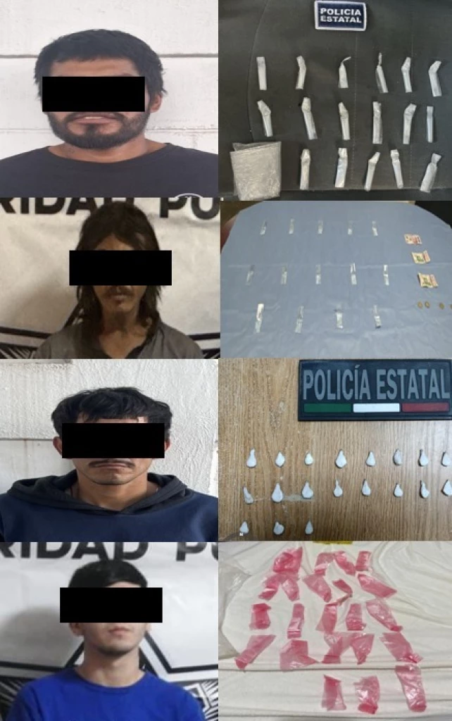 Operativos de la Policía Estatal dejan detenciones y aseguramientos en Sonora