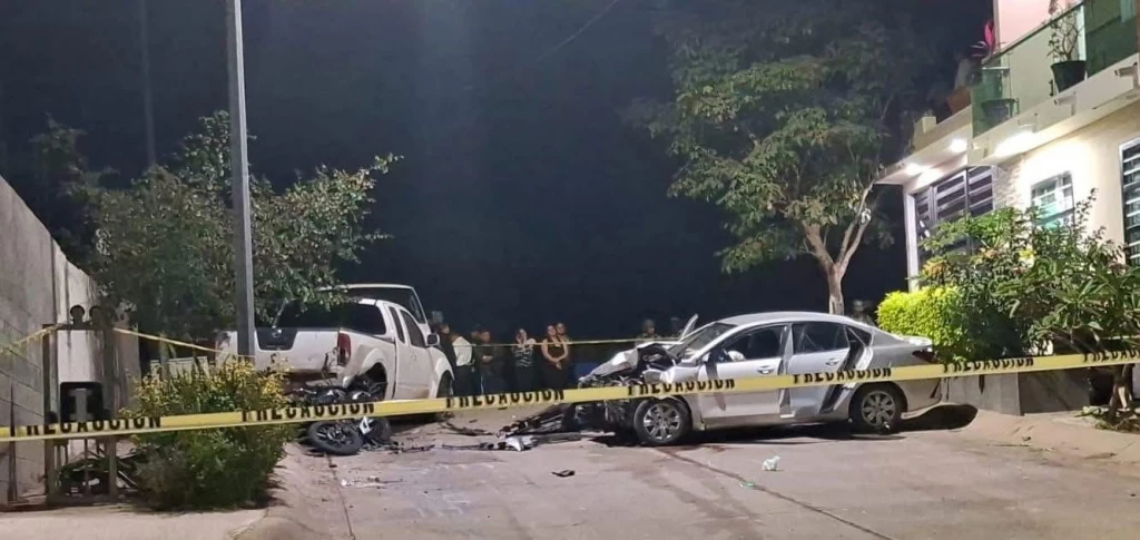 Inicia el 2026 en Mazatlán, con una persecución a balazos; dejó como saldo dos personas sin vida y una más lesionada
