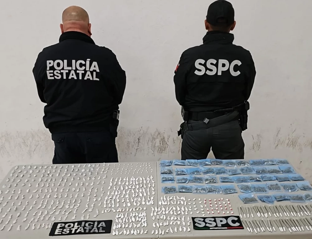 Aseguran más de 700 envoltorios de narcótico en operativo en Nogales