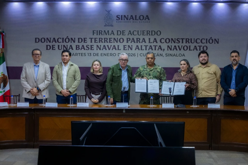 Donan 15 hectáreas para construir Sector Naval en Nuevo Altata
