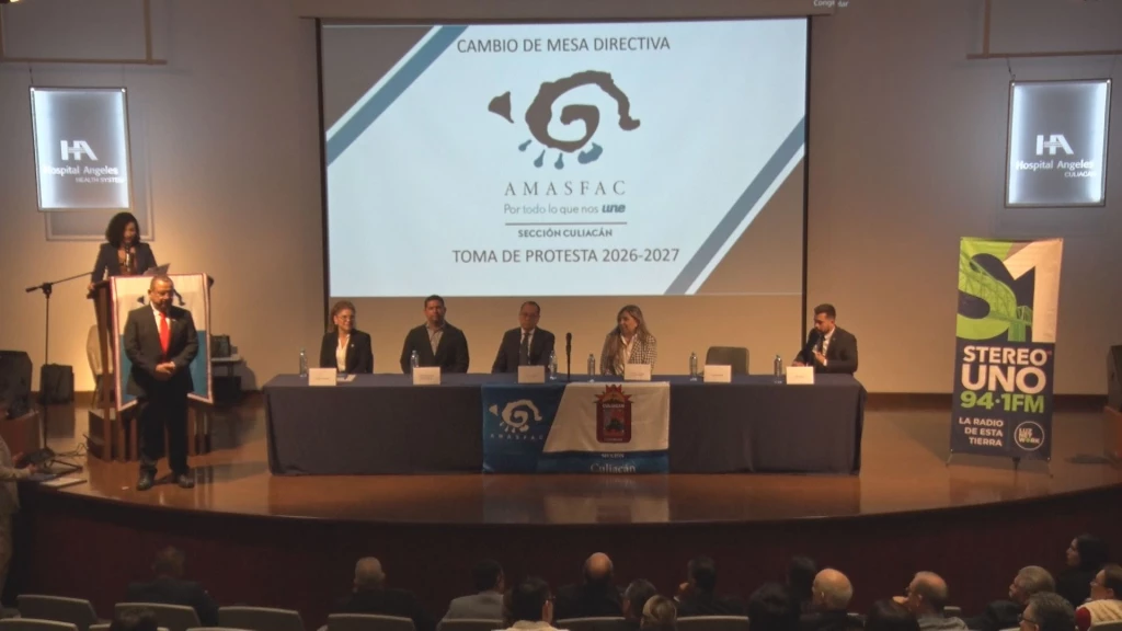 Toma protesta la mesa directiva de la AMASFAC periodo 2026- 27