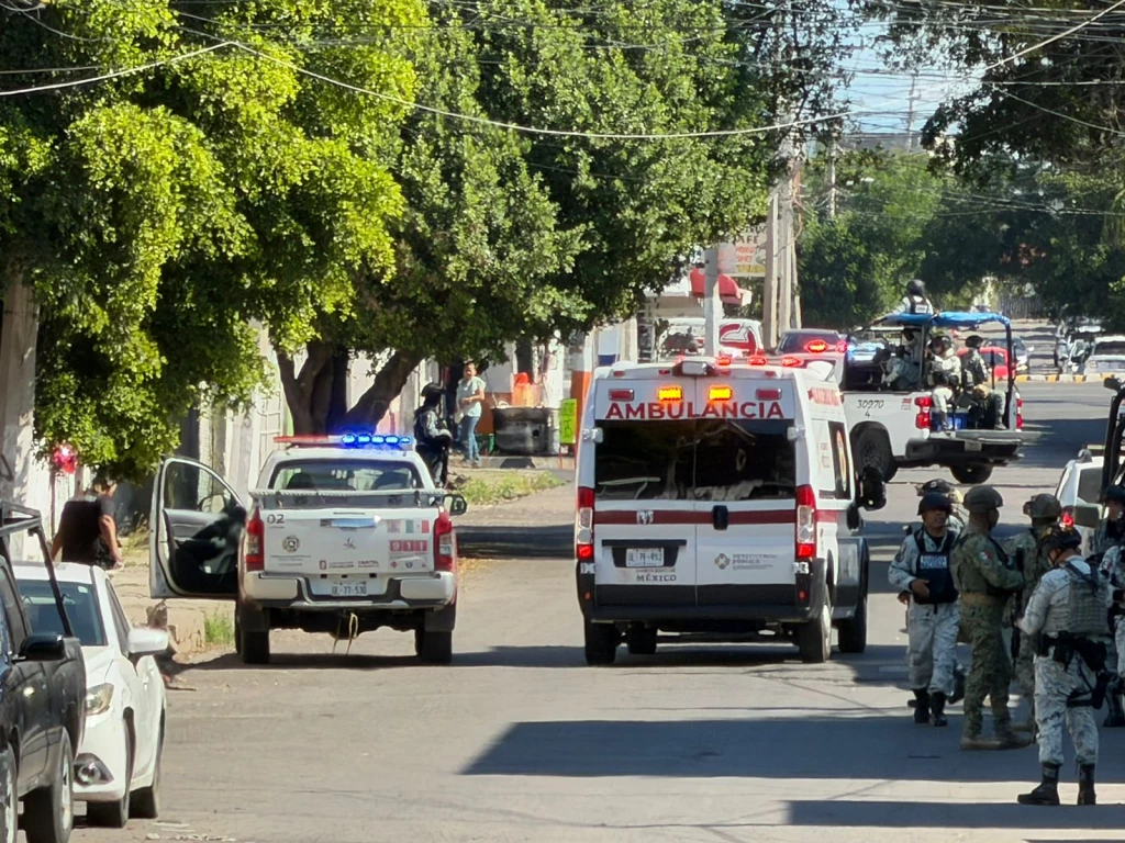 Muere hombre tras ser atacado a balazos en el Centro de Culiacán