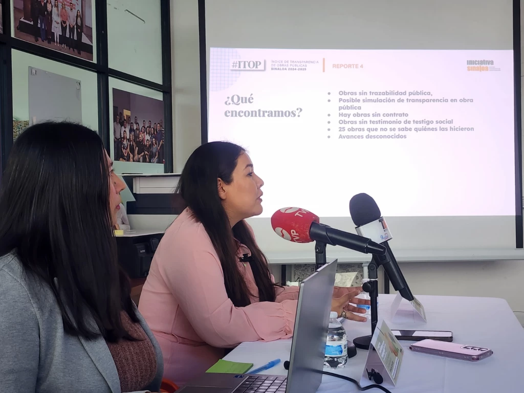 Iniciativa Sinaloa publica observaciones en licitaciones de la Secretaría de Obras públicas