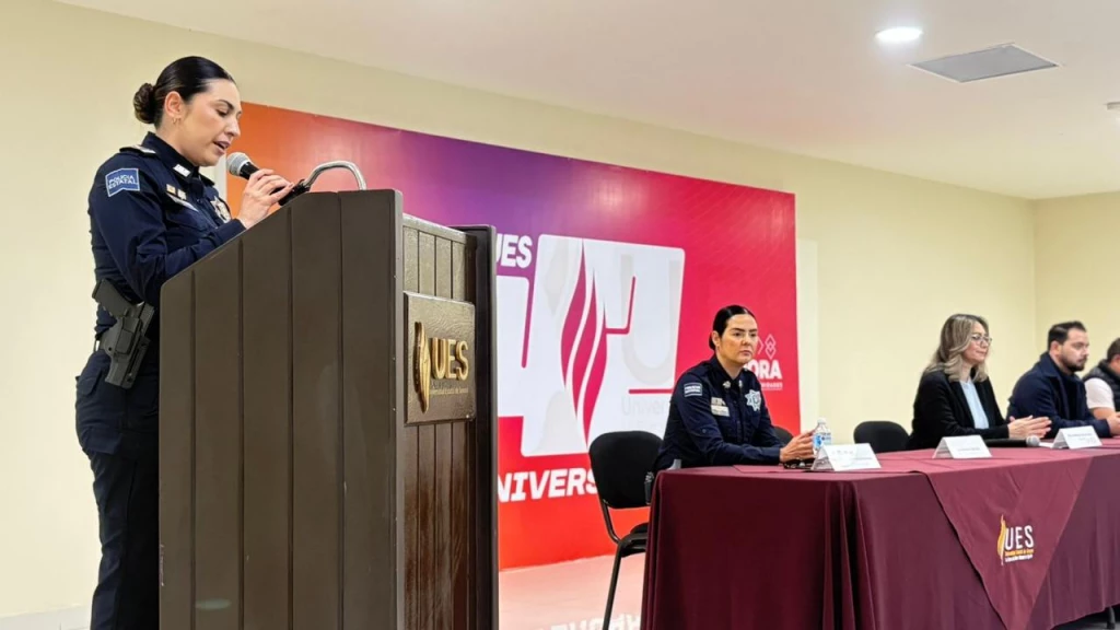 Policía Estatal de Sonora inaugura Semana de la Seguridad en la UES