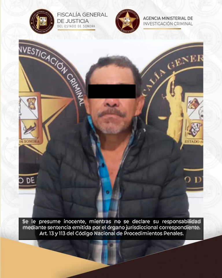 FGJES vincula a proceso a sujeto por intento de feminicidio en Nacozari de García