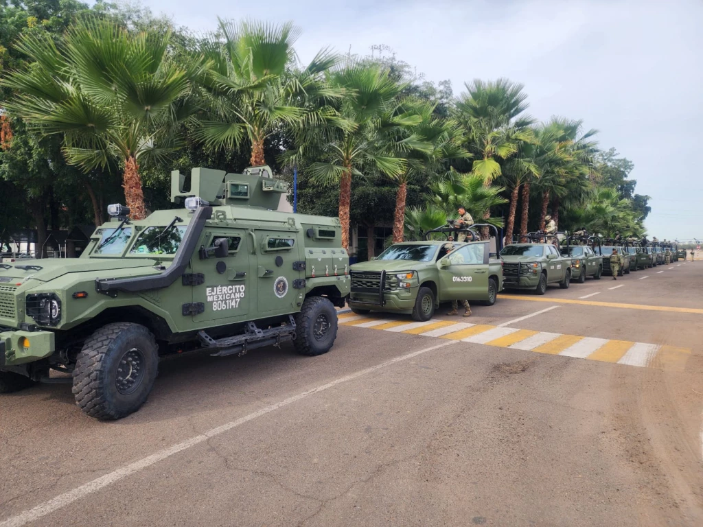 Llegan mil 600 elementos militares, entre ellos fuerzas especiales