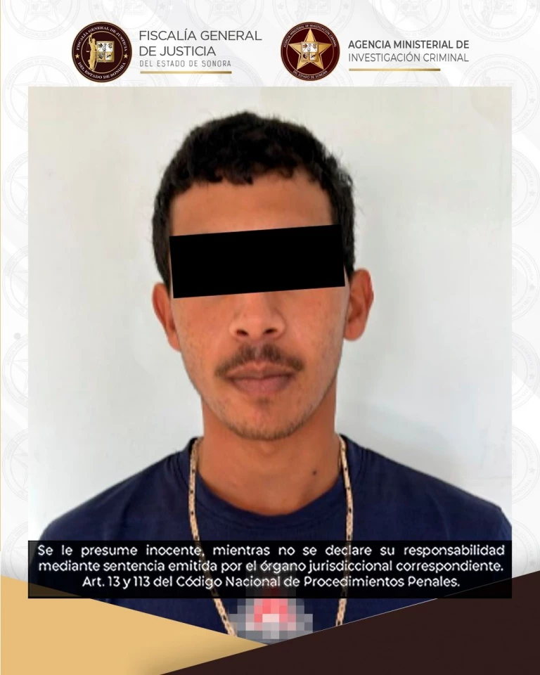 Vinculan a proceso a imputado por robo con violencia en Magdalena de Kino