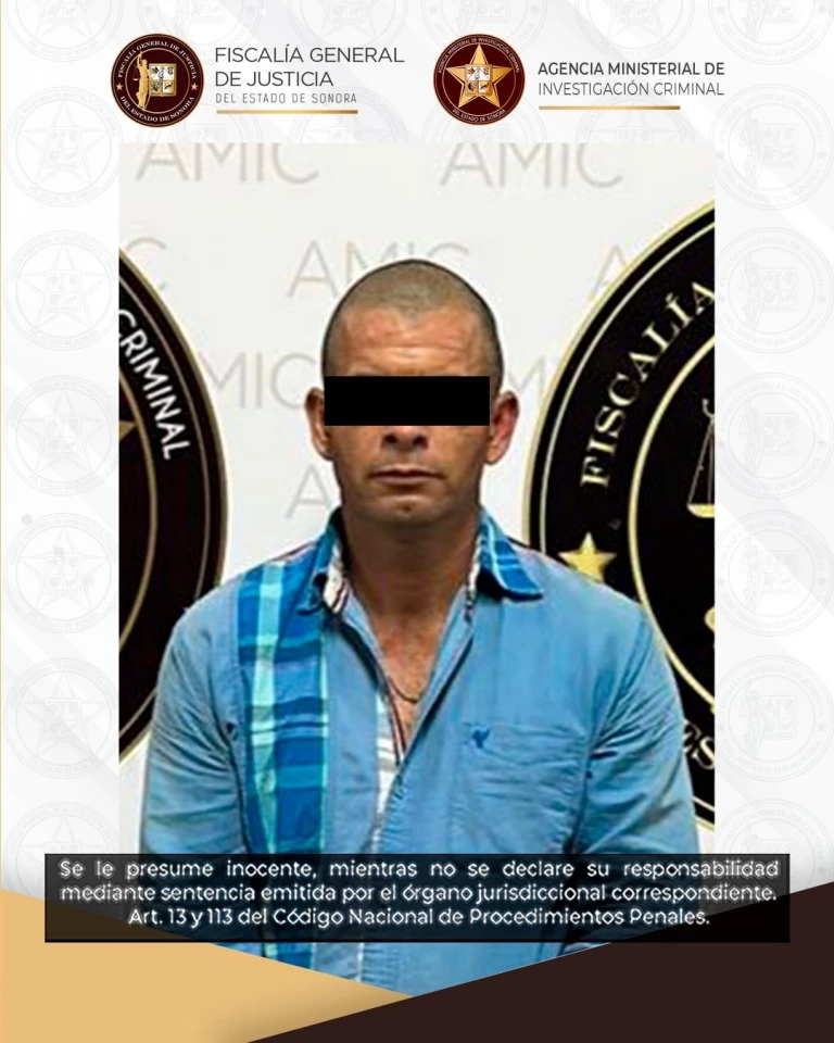 FGJES logra imputación y prisión preventiva contra “El Mike” por homicidio en Hermosillo