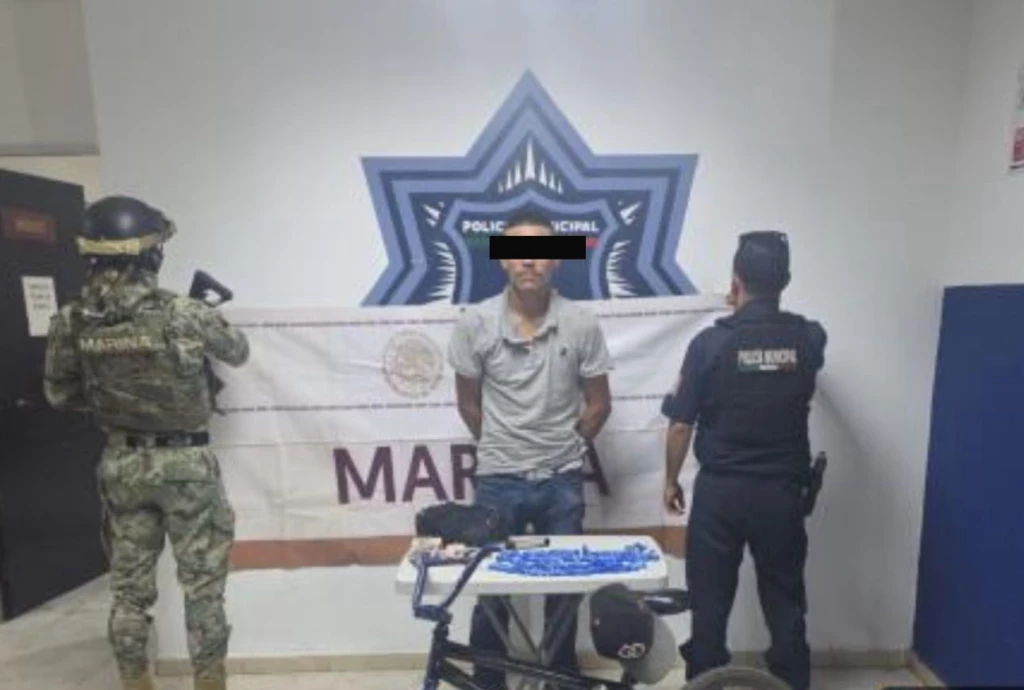 SSPM y Marina detienen a dos por presunto delito contra la salud