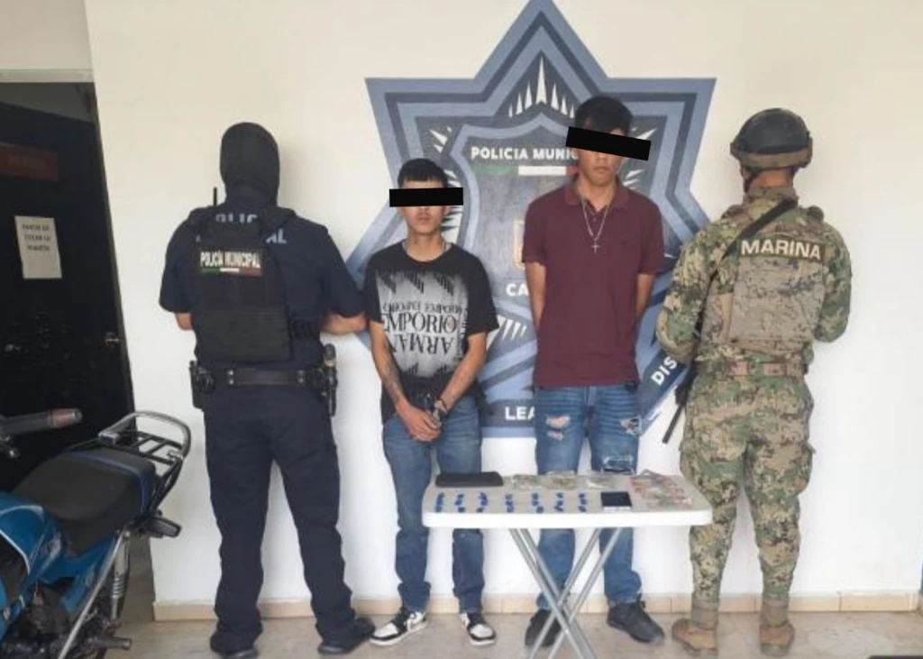 SSPM y Marina detienen a tres personas por delitos contra la salud durante operativos de fin de semana
