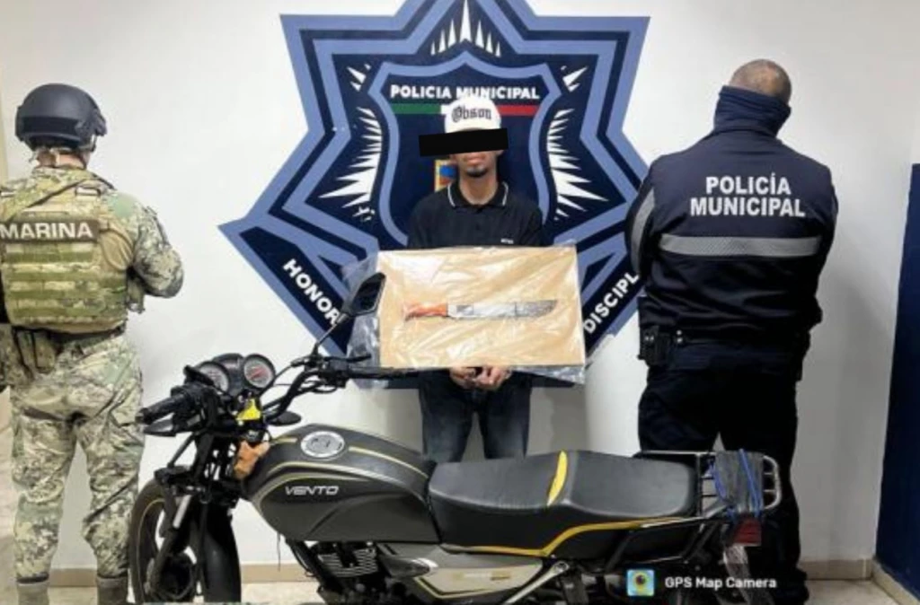 SSPM y Marina realizan tres detenciones en Cajeme