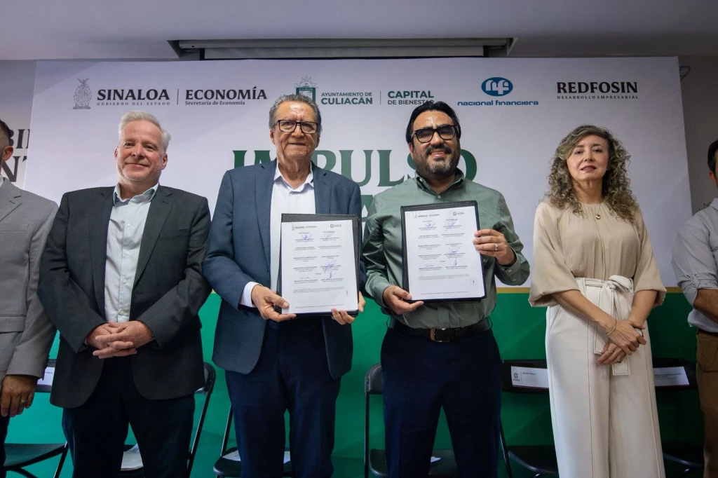 Juan de Dios Gámez firma acuerdo para dispersar 120 mdp en créditos de Impulso NAFIN