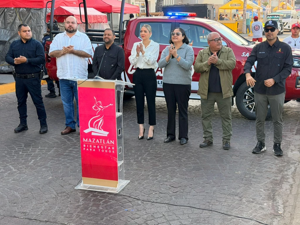 Entregan equipamiento a Policía Municipal de Mazatlán