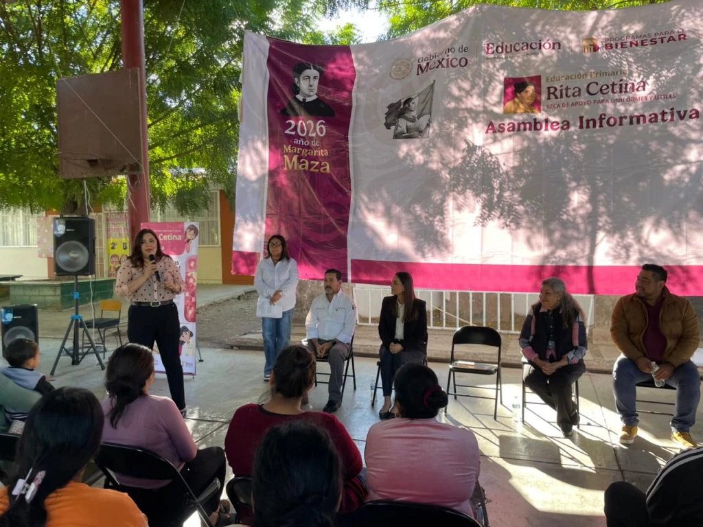 Arrancan asambleas del programa de Becas Rita Cetina en Sinaloa