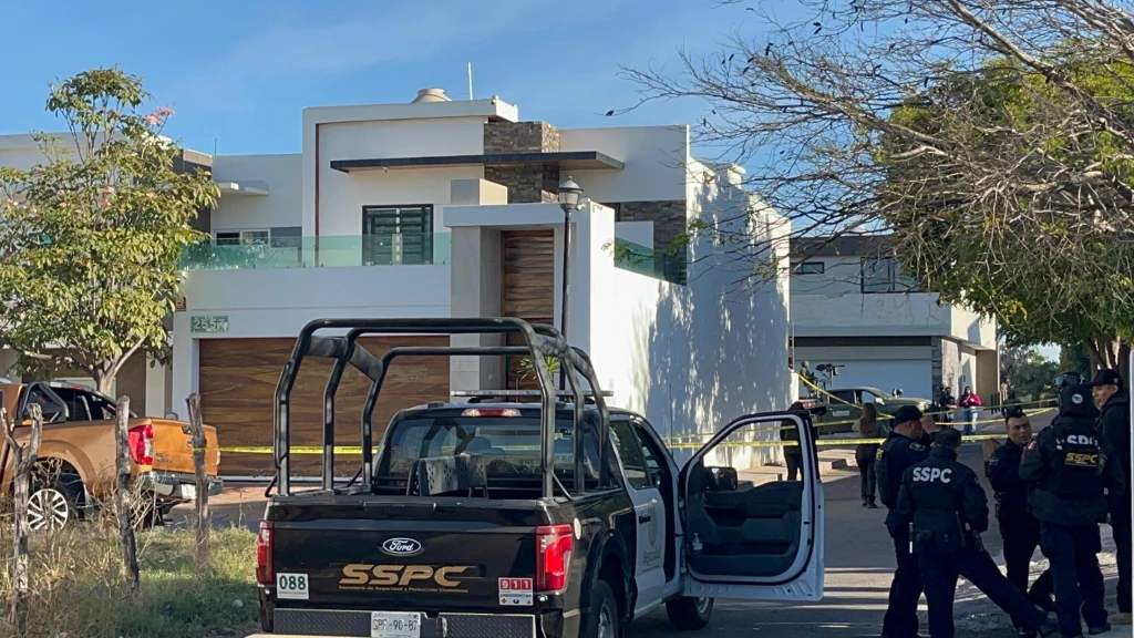Tirotean residencia del dirigente electo del STASAC en Culiacán