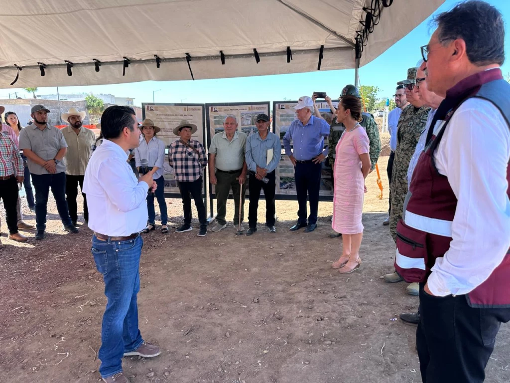 Supervisan la tecnificación de riego en el campo 
