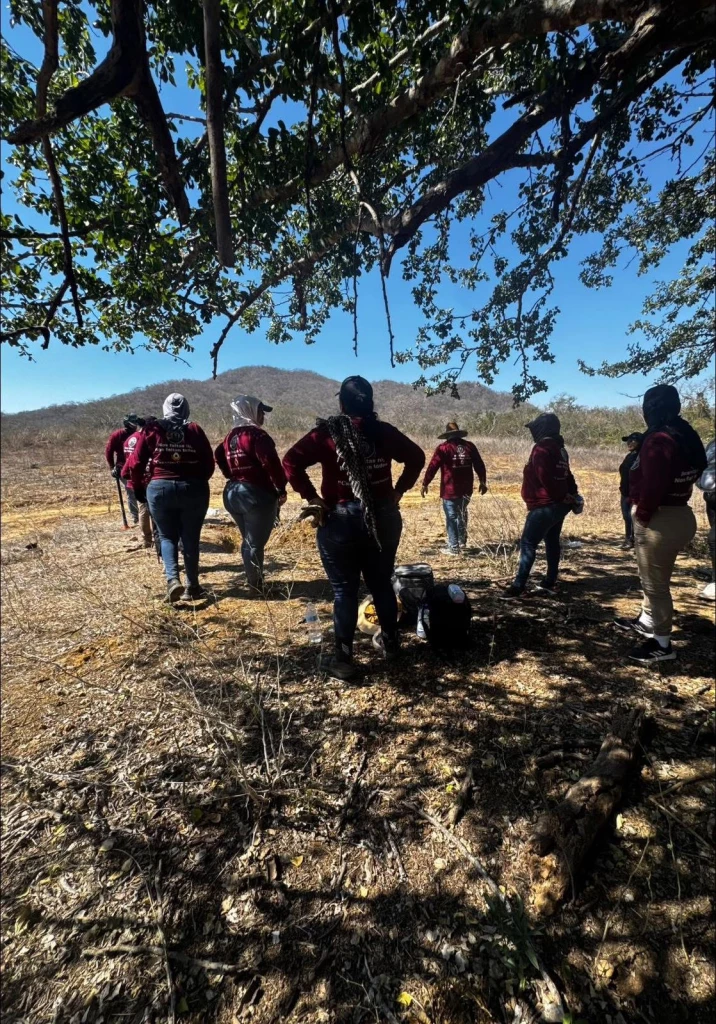 Otra fosa clandestina más fue localizada en El Verde, Concordia por el Colectivo de búsqueda Por las Voces sin Justicia