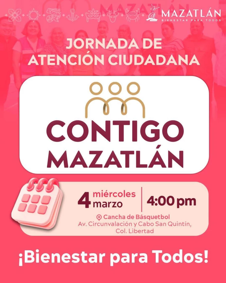Presidenta Estrella Palacios llevará la jornada “Contigo Mazatlán” a la colonia Libertad