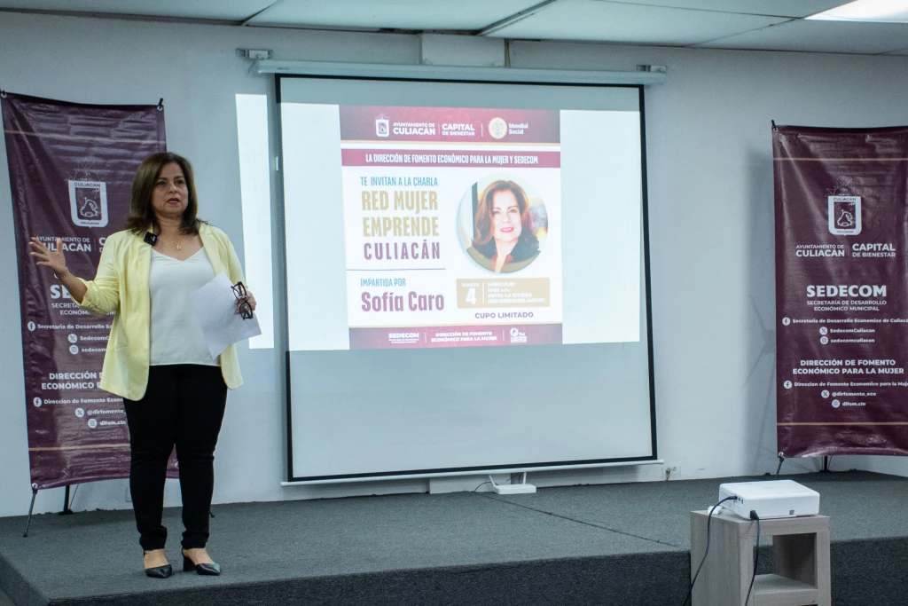 Realizan segunda charla del programa Red Emprende Mujer con historias de inspiración y aprendizaje