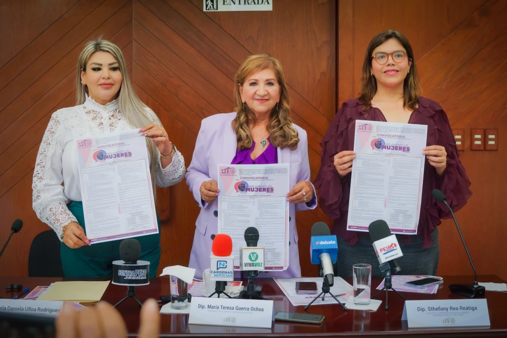 Convoca Congreso de Sinaloa al primer Parlamento de Mujeres 2026