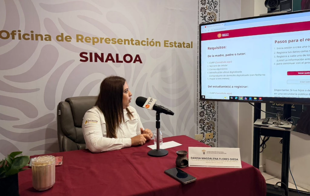 Registro de la Beca Rita Cetina en primaria supera el 80% en Sinaloa